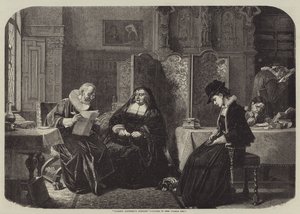 Ügyvédi vélemény elfogadása (metszet) alkotó: German School