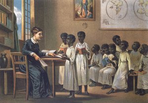 Tanár tanítványokkal, 1880 alkotó: German School
