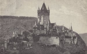 A császári kastély, Cochem, Németország alkotó: German School