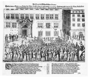 A nürnbergi béke, 1649. szeptember 25 alkotó: German School