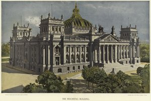 A Reichstag épülete Berlinben alkotó: German School