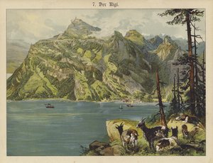 Rigi (színes litó) alkotó: German School