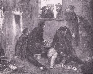 A porosz koronaherceg körbejár, Cassells: A Franciaország és Németország közötti háború története, a Cassell and Company Limited kiadása, 1890 körül (litho) alkotó: German School