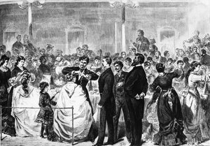 A berlini Tonhalle tanoncok vizsgálata a fodrászipar bizottsága által 1881. május 3-án alkotó: German School