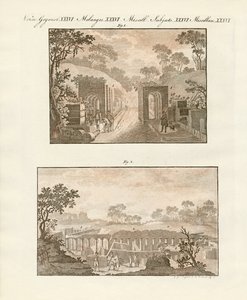 Pompeii feltárt városa alkotó: German School