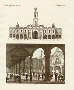 A londoni készlet (színes metszet) alkotó: German School