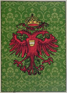 Maximilian I. kétfejű sasa (1459-1519) alkotó: German School