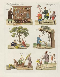 Kereskedelmi, művészeti és kézimunkák Kínában (színes gravírozás) alkotó: German School