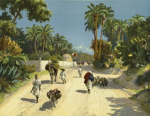 Tripoli, Líbia, Afrika (chromolitho) alkotó: German School