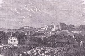 Belfort nézete, Cassells: A Franciaország és Németország közötti háború története, Cassell and Company Limited, 1890 körül (litho) alkotó: German School