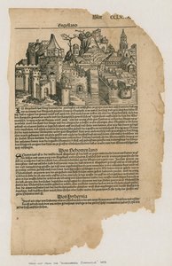 London látképe, 1493. A Nürnbergi Krónikából alkotó: German School