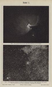 Kilátás az Orion-ködről és a Tejútról Deneb környékén (metszet) alkotó: German School