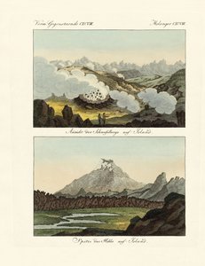 Kilátás a Kén-hegységre Izlandon alkotó: German School