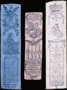 Frigyes II. Vivat zenekarai (textil) alkotó: German School