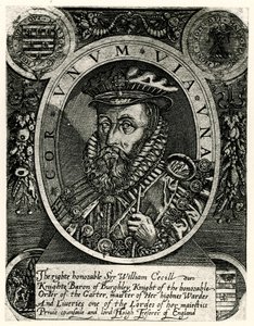 William Cecil Lord Burleigh alkotó: German School