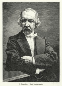Zachris Topelius, svédül beszélő finn regényíró, költő, újságíró és történész (litho) alkotó: German School