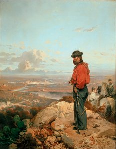 Olasz egység: "" Giuseppe Garibaldi (1807-1882) portréja Capua (Capua) előtt 1860-ban "" Gerolamo (Girolamo) Induno (1825-1890) festménye 1861 Museo del Risorgimento, Milánó