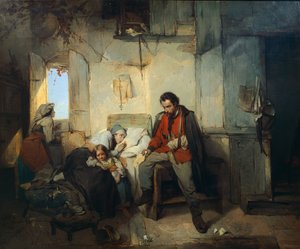 A sebesült katona visszatérése, Gerolamo Induno