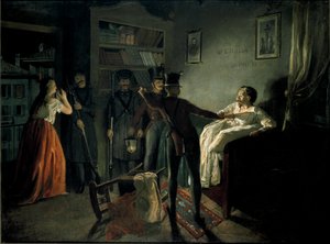 A hazafi Pietro Fortunato Calvi letartóztatása
