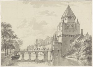 Kilátás a Kleine Houtpoortra, Haarlem