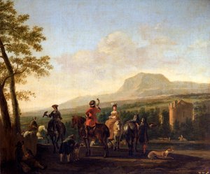 „Sólyomászat”, 17. század.