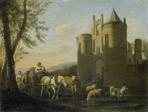 Az Egmond-kastély főkapuja