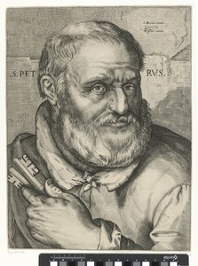 Péter apostol Szent Péter alkotó: Gerrit Gauw