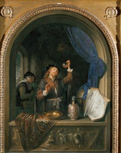 Az orvos (festmény tölgyfára)