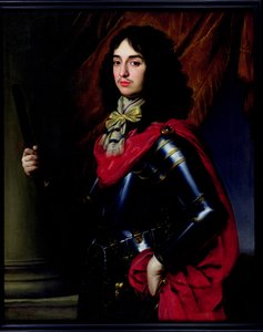 Edward pfalzi herceg (1625-63) portréja páncélban