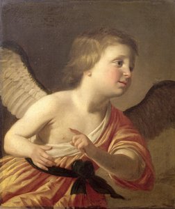 Az ifjú Maurice cseh herceg (1620-53) arcképe Ámorként
