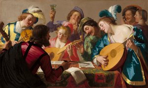 A koncert, 1623