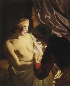 A bolhavadászat c. 1620 alkotó: Gerrit van Honthorst