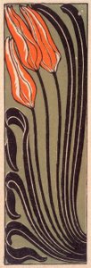 tulipán dísz alkotó: Gertrud Kleinhempel