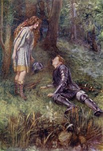 Belphoebe segíti Timiast (színes litó)