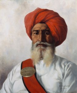 Ganda Singh, Wilmer ezredes topográfiai No. 14 felmérési csoportjának szikh chaprassee, 1894