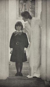 Áldott vagy a nők között, 1899. alkotó: Gertrude Käsebier