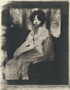 [Ülő nő] alkotó: Gertrude Käsebier