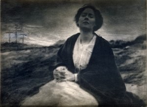 Az anyaság öröksége, 190004 (platina nyomat, néhány kézzel kiegészítve) alkotó: Gertrude Käsebier