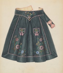 Kötény, 19351942. alkotó: Gertrude Lemberg