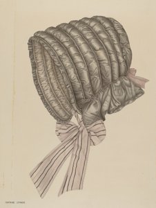 Női csuklya, c. 1939. alkotó: Gertrude Lemberg