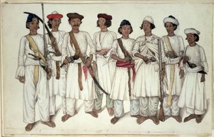 Nyolc gurkha, 1815