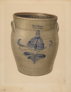 Crock, c. 1940. alkotó: Giacinto Capelli
