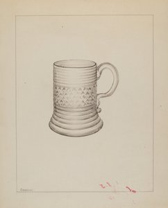 Bögre, c. 1937. alkotó: Giacinto Capelli