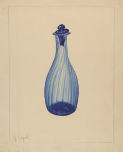 WC vizes palack, 1937. alkotó: Giacinto Capelli