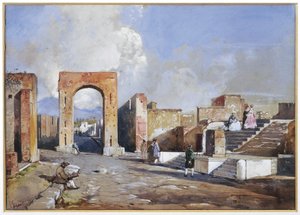 Olaszország, Pompeii ásatások alkotó: Giacinto Gigante