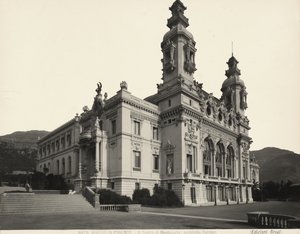 A monacói Montecarlo Színház külseje alkotó: Giacomo Brogi