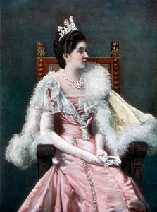 Elena olasz királynő, 19. század vége.