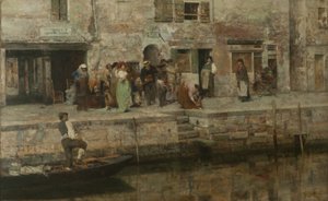 Utazó zenészek, 1881-83 körül (olaj, vászon)