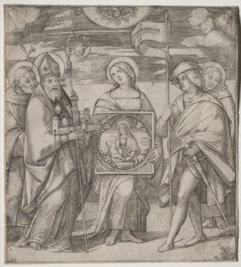 Bologna védőszentjei, c. 1515-1520.