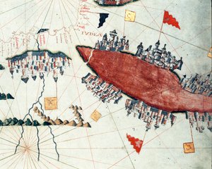 A Vörös-tenger és a Szuezi-csatorna (portulán